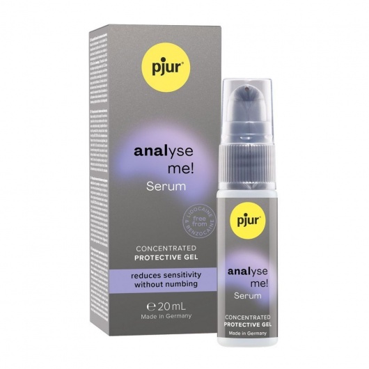 Расслабляющая анальная сыворотка pjur Analyse Me Serum - 20 мл. - Pjur - купить с доставкой в Саратове