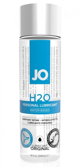 Нейтральный лубрикант на водной основе JO Personal Lubricant H2O - 240 мл. - System JO - купить с доставкой в Саратове