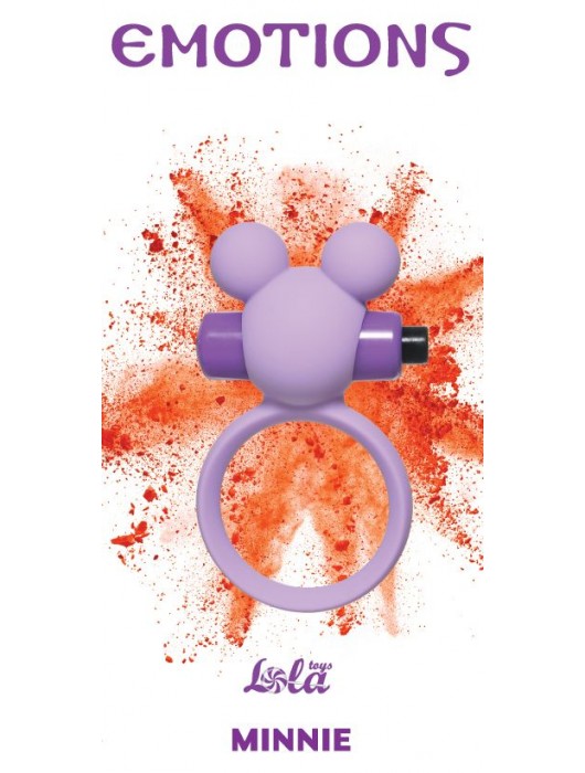 Сиреневое эрекционное виброколечко Emotions Minnie - Lola Games - в Саратове купить с доставкой