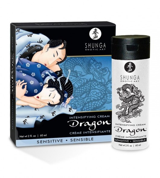 Интимный мужской крем SHUNGA DRAGON SENSITIVE - 60 мл. - Shunga - купить с доставкой в Саратове