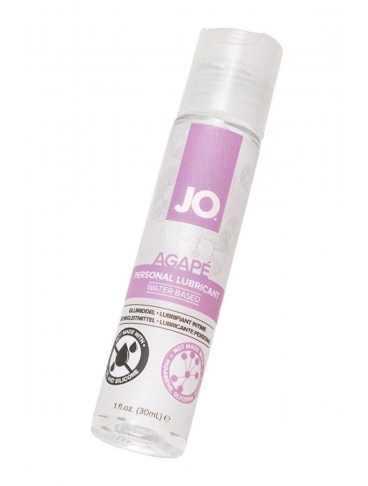 Лубрикант на водной основе для женщин JO AGAPE ORIGINAL - 30 мл. - System JO - купить с доставкой в Саратове