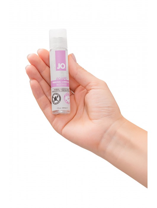 Лубрикант на водной основе для женщин JO AGAPE ORIGINAL - 30 мл. - System JO - купить с доставкой в Саратове