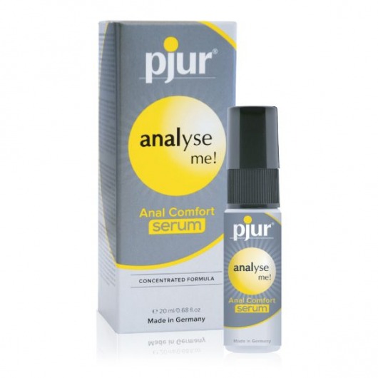 Анальный спрей pjur ANALYSE ME Serum - 20 мл. - Pjur - купить с доставкой в Саратове