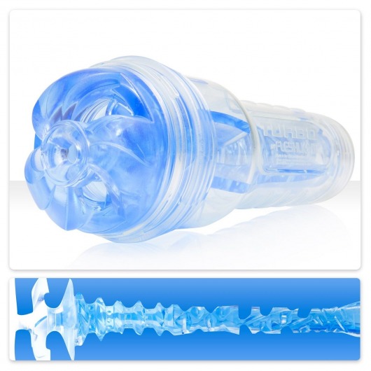 Мастурбатор Fleshlight Turbo - Trust Blue Ice - Fleshlight - в Саратове купить с доставкой