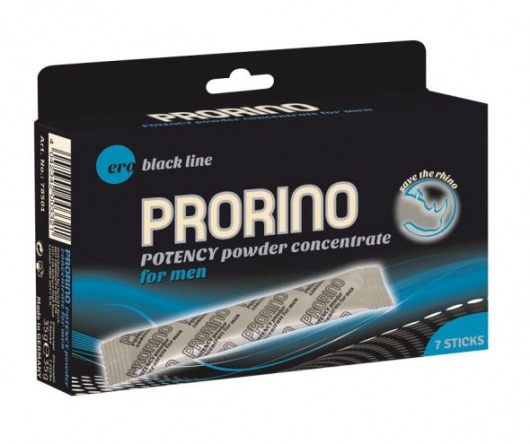 БАД для мужчин PRORINO M black line powder - 7 саше (6 гр.) - Ero - купить с доставкой в Саратове