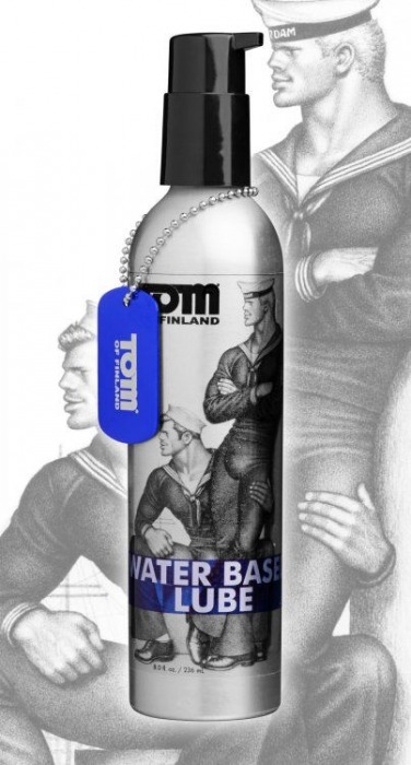 Лубрикант на водной основе Tom of Finland Water Based - 236 мл. - Доминирующее кольцо - купить с доставкой в Саратове