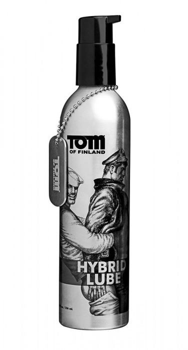 Гибридный лубрикант для анального секса Tom of Finland Hybrid Lube - 236 мл. - Доминирующее кольцо - купить с доставкой в Саратове