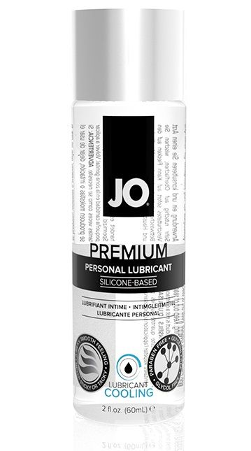 Охлаждающий лубрикант на силиконовой основе JO Personal Premium Lubricant Cooling - 60 мл. - System JO - купить с доставкой в Саратове