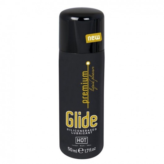 Интимный гель на силиконовой основе Premium Glide - 50 мл. - HOT - купить с доставкой в Саратове