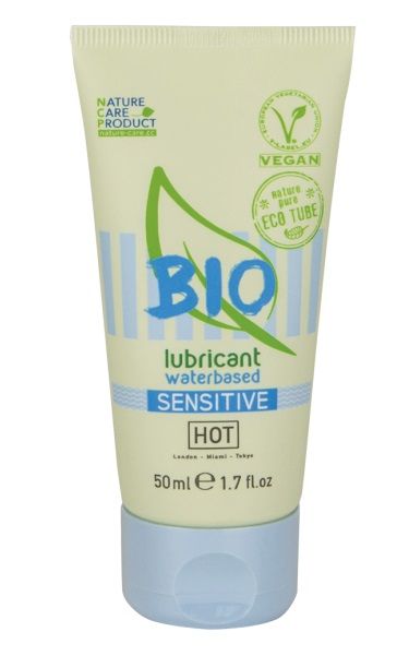 Органический лубрикант для чувствительной кожи Bio Sensitive - 50 мл. - HOT - купить с доставкой в Саратове