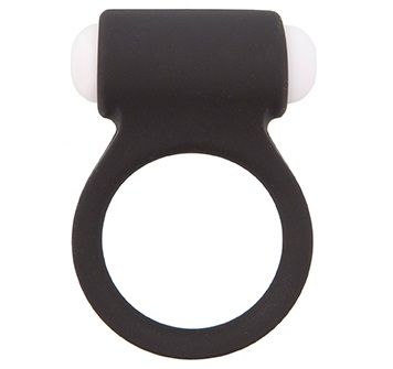 Чёрное эрекционное виброкольцо LIT-UP SILICONE STIMU RING 3 BLACK - Dream Toys - в Саратове купить с доставкой