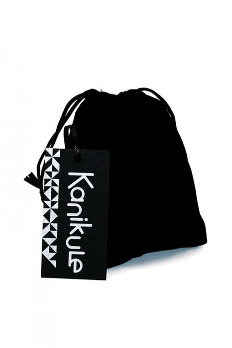 Розовая силиконовая анальная пробка с красным кристаллом - 7 см. - Kanikule - купить с доставкой в Саратове