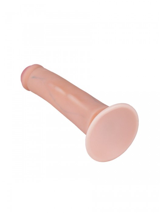 Фаллоимитатор REAL Standard с наплывами - 15 см. - LOVETOY (А-Полимер)