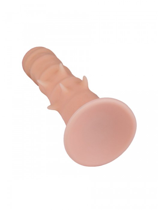 Фаллоимитатор REAL Standard с шипами - 16 см. - LOVETOY (А-Полимер)