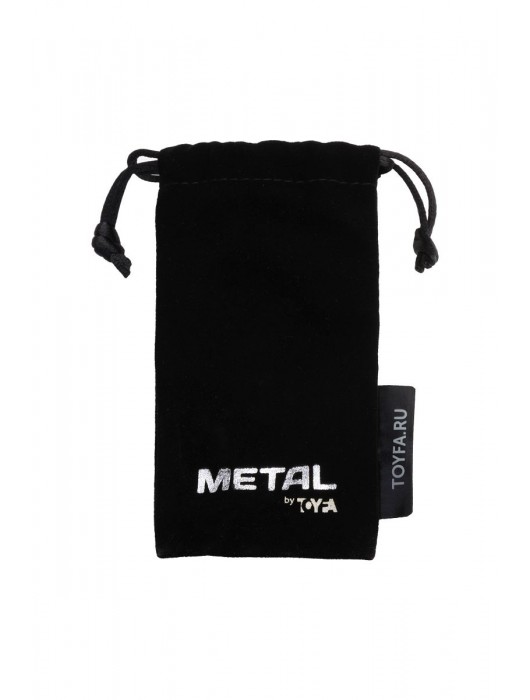 Металлическое эрекционное кольцо размера M - ToyFa - в Саратове купить с доставкой