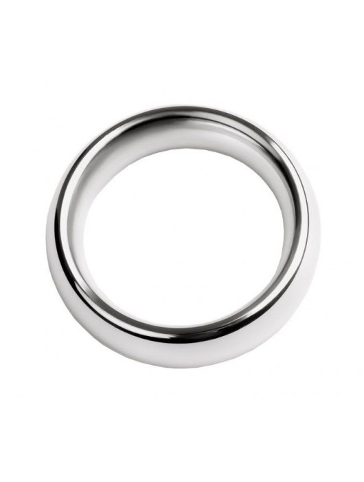 Металлическое эрекционное кольцо размера L - ToyFa - в Саратове купить с доставкой