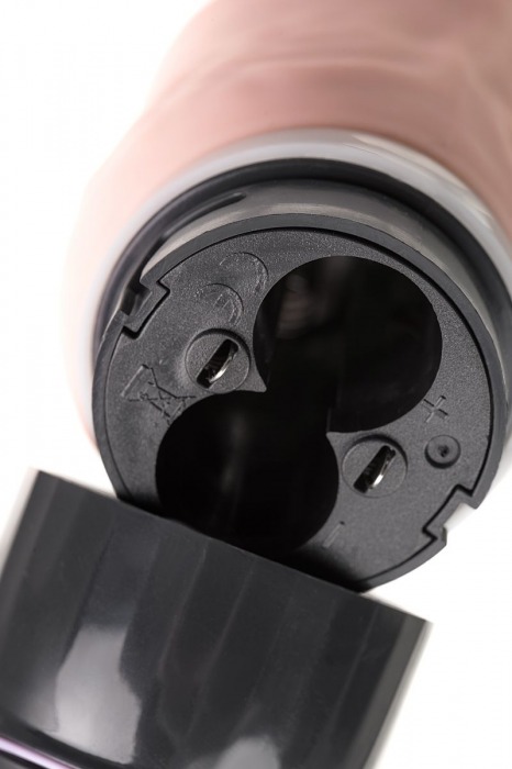 Реалистичный телесный вибратор A-Toys - 19,3 см. - A-toys