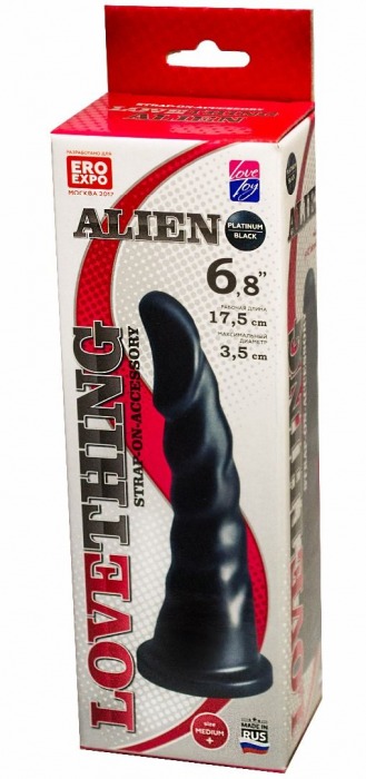 Насадка для трусиков харнесс Alien - 17,5 см. - LOVETOY (А-Полимер) - купить с доставкой в Саратове