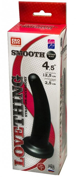 Анальная насадка Smooth - 12,5 см. - LOVETOY (А-Полимер) - купить с доставкой в Саратове