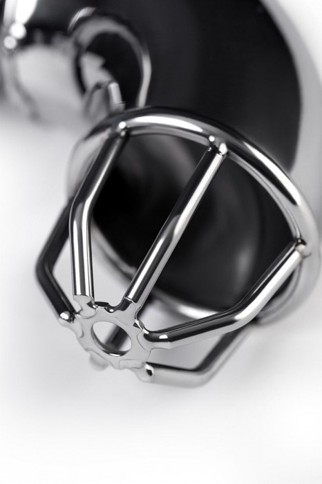 Серебристый мужской пояс верности TOYFA Metal - ToyFa - купить с доставкой в Саратове