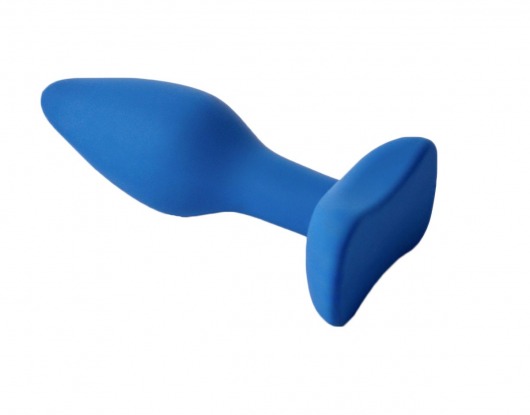 Синяя анальная пробка Matter S - 9 см. - Le Frivole