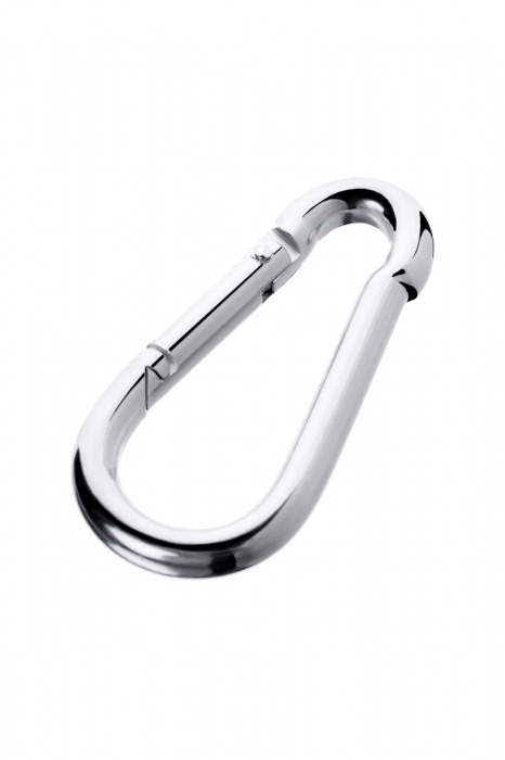 Серебристый карабин TOYFA Metal - ToyFa - купить с доставкой в Саратове