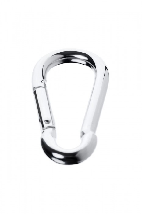 Серебристый карабин TOYFA Metal - ToyFa - купить с доставкой в Саратове