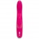 Розовый перезаряжаемый вибратор Rabbit Slimline Curve Rechargeable - 24 см. - Happy Rabbit купить в Саратове с доставкой в Orgasmix.ru Розовый перезаряжаемый вибратор Rabbit Slimline Curve Rechargeable - 24 см. - Happy Rabbit