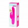 Розовый перезаряжаемый вибратор Rabbit Slimline Curve Rechargeable - 24 см. - Happy Rabbit купить в Саратове с доставкой в Orgasmix.ru Розовый перезаряжаемый вибратор Rabbit Slimline Curve Rechargeable - 24 см. - Happy Rabbit