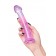 Фиолетовый фаллоимитатор Jelly Dildo M - 18 см. - Toyfa Basic