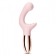 Розовый вибромассажер с двумя моторами Le Wand XO - 19 см. - Le Wand