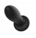 Черная анальная пробка с вибрацией и LED-подсветкой - 11,9 см. - Secwell в Саратове Черная анальная пробка с вибрацией и LED-подсветкой - 11,9 см. - Secwell