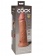 Карамельный вибратор-реалистик 8 Vibrating Silicone Dual Density Cock - 22 см. - Pipedream купить в Саратове с доставкой в Orgasmix.ru Карамельный вибратор-реалистик 8 Vibrating Silicone Dual Density Cock - 22 см. - Pipedream