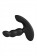 Черный силиконовый стимулятор простаты Levett Nitoc с пультом ДУ - Levett - в Саратове купить с доставкой